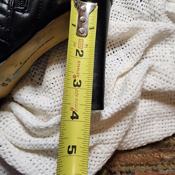 French Connection Deco style heeled ankle Boots 11 - Picture 11 of 13
